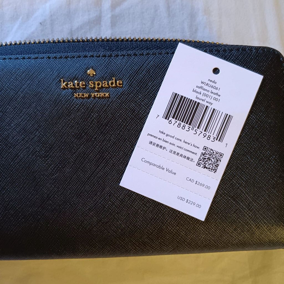 NWT Kate Spade New York Laurel Way Neda Large Wallet - Picture 5 of 8